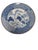 Large 14.5" Japanese Arita Blue and White Porcelain Landscape Charger Plate For Sale - Image 4 of 5