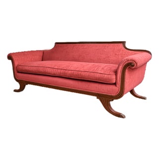 Duncan Phyfe Claw Foot Sofa For Sale