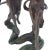 Art Nouveau A. Moreau Bronze Sculpture La Danse De Nymphes on Marble Base France 19" For Sale - Image 10 of 12