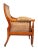 Wood Regency Mahogany Caned Bergere And Ottoman For Sale - Image 7 of 12