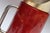 1950s Italian Modernist Pitcher in Brass and Dyed Red Goatskin by Aldo Tura For Sale - Image 15 of 18