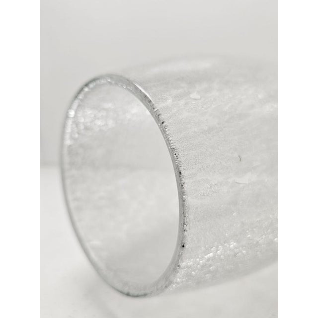 Hungarian Tinted Glass Vase For Sale - Image 4 of 5