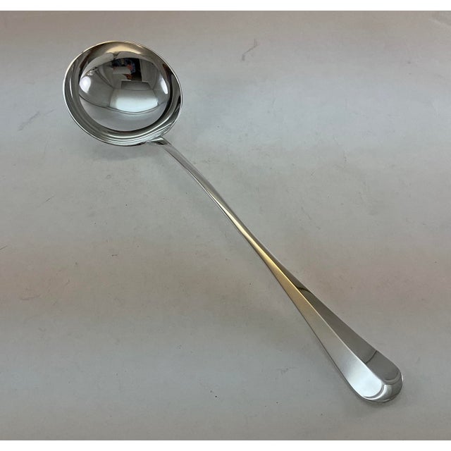 New 1980s Complete European Cutlery Set for 12, Including Fish Eaters & Serving Pieces 132 Pieces For Sale - Image 17 of 18