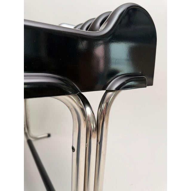 Black Orix Desk by Vittorio Parigi & Nani Prina for Molteni, Italy, 1970s For Sale - Image 14 of 18