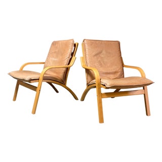 Mid 20th Century Danish Bentwood Armchairs by Stouby For Sale