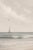 Minimalist Sailboat Seascape, Coastal Wall Art Print, 24″ × 36″ For Sale