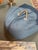 2010s Nautical Two Toned Denim Lounge Bean Bag Chair For Sale - Image 5 of 12
