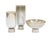 2020s Round Grotto Glass Footed Bowl For Sale - Image 5 of 11
