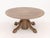 American American Oak Circular Top Coffee Table For Sale - Image 3 of 8