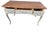 1980s Ethan Allen French Country Ladies Writing Desk Paint Decorated Console For Sale - Image 11 of 18