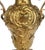 Pair Antique French 19th C Rococo Gilt Bronze Urns Barbedienne Vase on Marble For Sale - Image 9 of 18