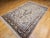 Textile Vintage Indian Silk Rug, Hand-Knotted, Floral Medallion Design, 6' x 9' For Sale - Image 7 of 18
