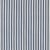 Contemporary Schumacher Brigitte Stripe Fabric in Navy For Sale - Image 3 of 3