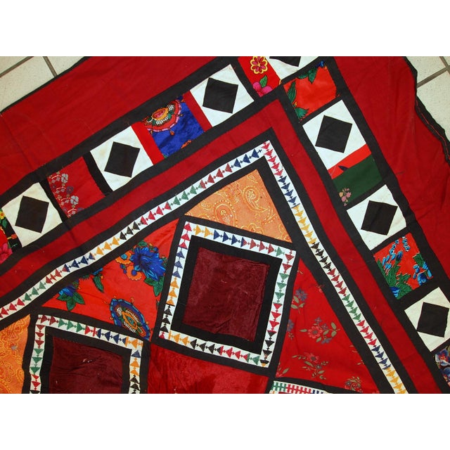 Handmade Vintage Uzbek Suzani Patchwork, 1960s For Sale In New York - Image 6 of 12