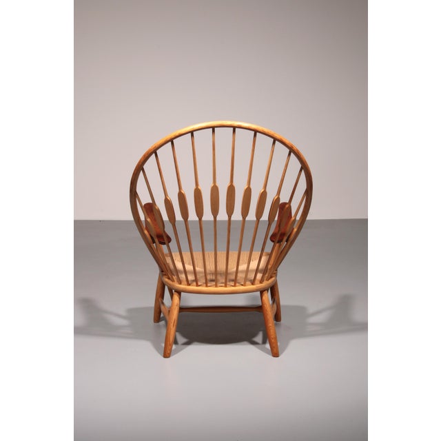 JH-550 Peacock Chair by Hans J. Wegner for Johannes Hansen, 1960 For Sale - Image 9 of 15