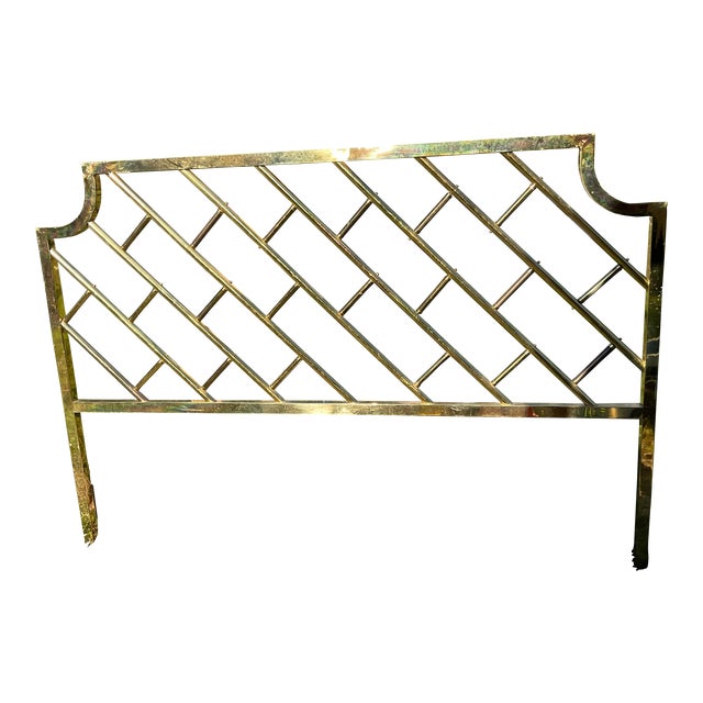 1980s Chippendale King Headboard Chairish