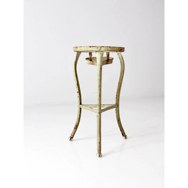 Antique Claw Foot Iron Stand For Sale - Image 11 of 13