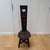 Antique spinning chair or peasant chair with fabulous hand carved details including the most charming heart cutout. Likely...