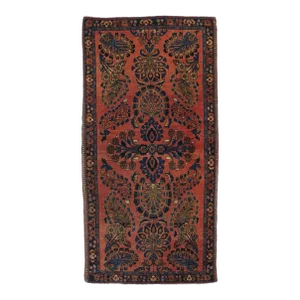 Antique Sarouk Rug 2'6'' x 5'