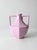 Lavender Vintage Lavender Postmodern Double Handle Ceramic Vase For Sale - Image 8 of 14