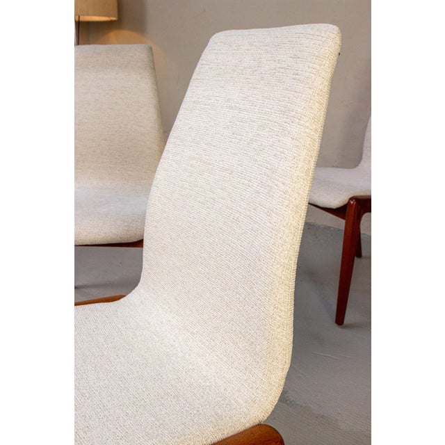 Mid-Century Danish Chair in Teak from Schou Andersen Stuhl, 1960s, Set of 4 For Sale - Image 13 of 15