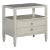 Harbor Wood & Metal Two Drawer Nightstand For Sale