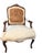 19th Century Louis XV–Style Walnut Fauteuil Armchairs For Sale - Image 12 of 14