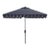 Elegant 7.5 Square Umbrella - Navy/White For Sale