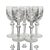 Late 20th Century Set of Five Waterford Powerscourt Crystal Wine Glasses 6.375" For Sale - Image 5 of 14