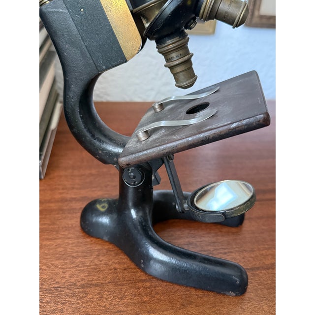 Antique Bausch and Lomb Microscope For Sale - Image 13 of 14