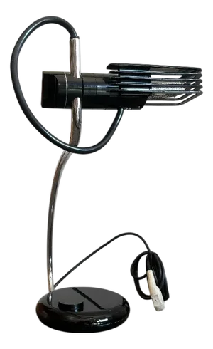 Mod. Wing 509 Metal Table Lamp by Bruno Gecchelin for O-Luce, Italy, 1970