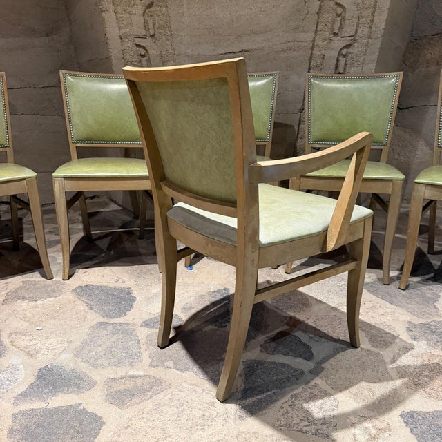 Mid Century Modern Dining Room Set York County Chair Company For Sale - Image 11 of 18