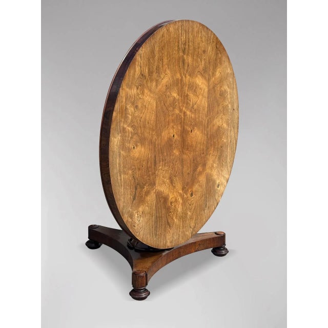 Antique William IV Rosewood Centre Table, 1830 For Sale - Image 3 of 13