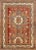 Textile Mid 20th Century Large Turkish Vintage Oushak Rug With Medallions in Red, Taupe, Olive and Gray For Sale - Image 7 of 7