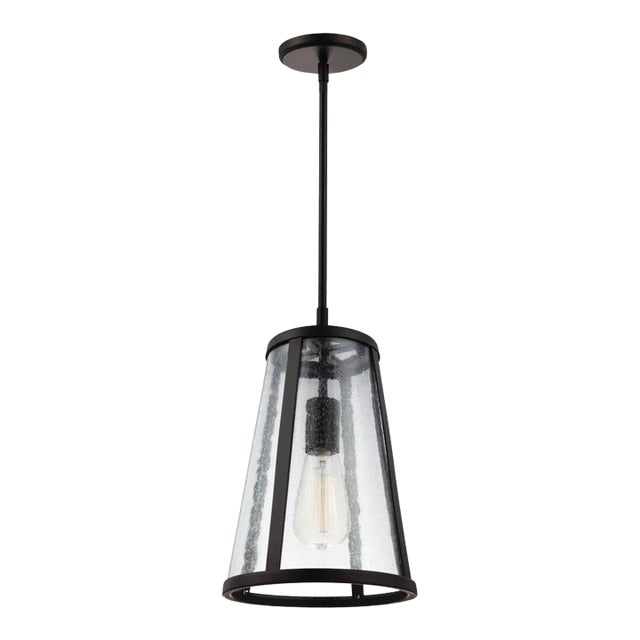 Sean Lavin By Visual Comfort Studio Harrow Mini Pendant in Oil Rubbed Bronze For Sale