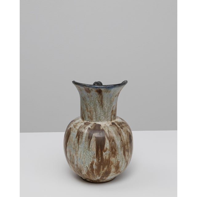 20th Century Belgian Ceramic Vase For Sale - Image 10 of 18
