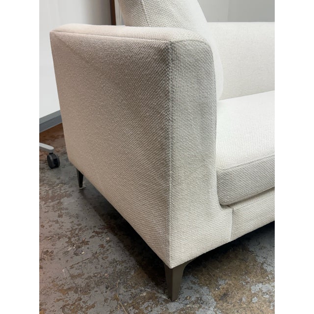 Cream Room & Board Sterling Sofa For Sale - Image 8 of 12