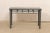 Wood Vintage Cane Console with Polished Granite Top For Sale - Image 7 of 11