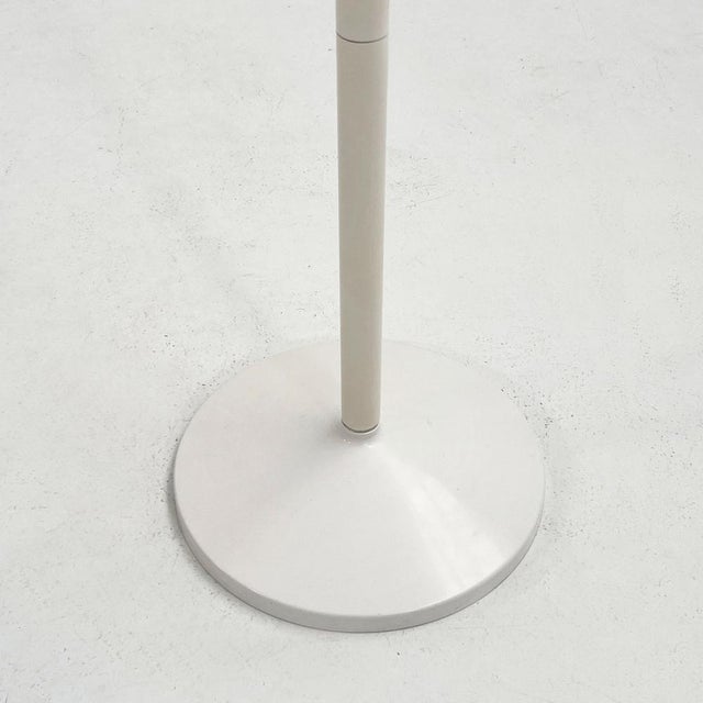 White Standing Towel Rack by Makio Hasuike for Gedy, 1970s For Sale - Image 6 of 7