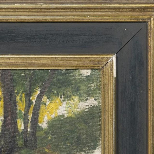 Jose Malhoa, Landscape, Oil on Canvas For Sale - Image 4 of 6