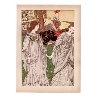 Robert Engels, Le Passant, 1898, Lithograph on Paper For Sale