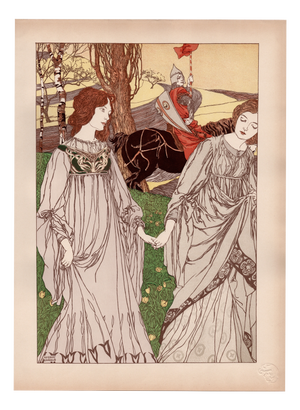 Robert Engels, Le Passant, 1898, Lithograph on Paper