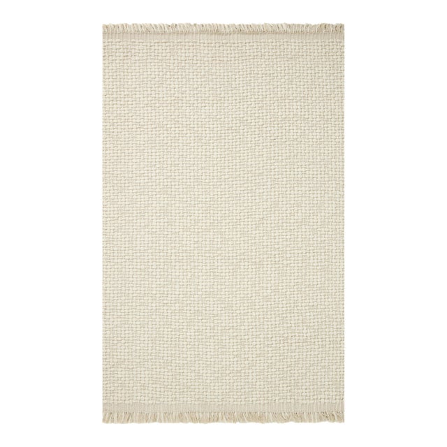 Amber Lewis x Loloi Yellowstone Ivory 5'-0" x 7'-6" Area Rug For Sale