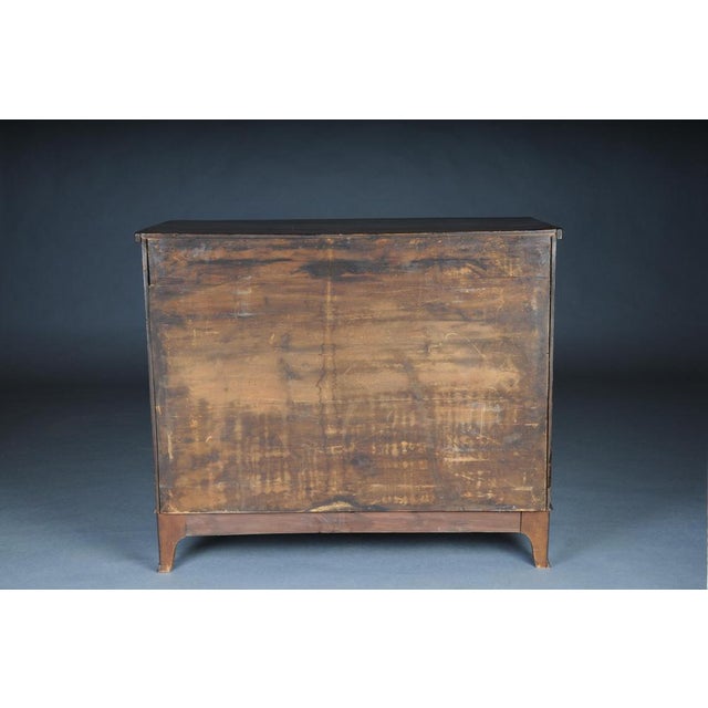 English Mahogany Chest of Drawers, 1890s For Sale - Image 15 of 16