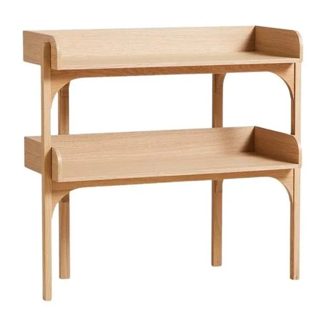 White Oak Utility Shelf by Rachael Heritage For Sale - Image 9 of 9