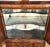 Antique English Queen Anne Walnut Cabinet on Stand Mirrored Cocktail Bar Chest For Sale - Image 14 of 18