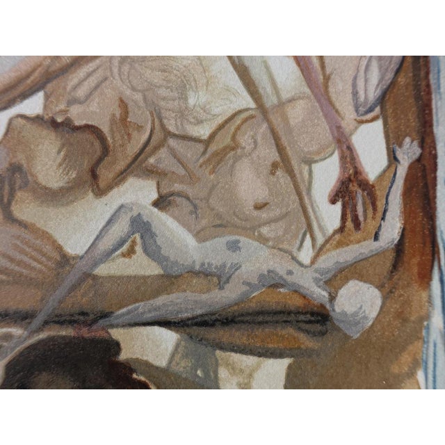 Salvador Dali, Au bord du septième cercle, Etching For Sale - Image 5 of 6