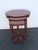 Early 1900s Duncan Phyfe Mahogany Nesting Side End Tables Set of Three 6403 For Sale - Image 16 of 18