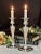Antique Tiffany and Co Sterling Silver Candlesticks Monogram -A Pair For Sale - Image 11 of 12