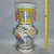 Yellow Mid 20th Century Yellow Ground Porcelain Vase With Figural Narrative and Scroll Handles For Sale - Image 8 of 9